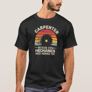 Camiseta carpintería carpintero carpintero para hombres