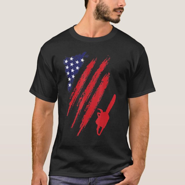 Camiseta Carpintería de aserrín del carpintero de madera (Anverso)
