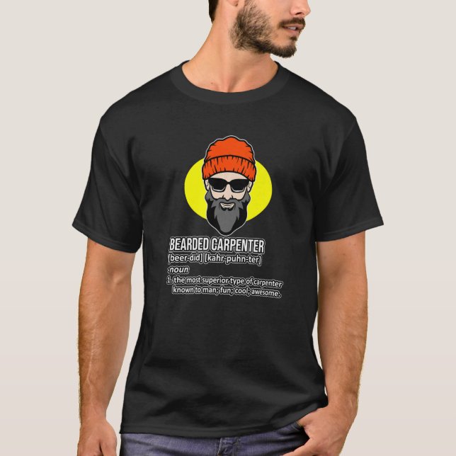 Camiseta Carpintería de carpintería de carpintería de defin (Anverso)