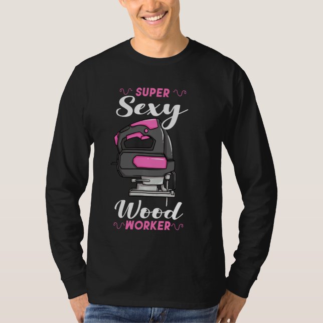 Camiseta Carpintería de carpintería de carpintería de mader (Anverso)