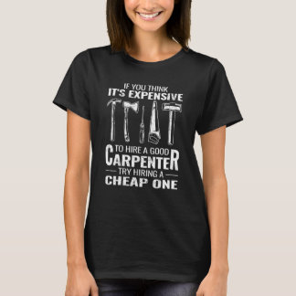 Camiseta Carpintería de carpintería de carpintería para hom
