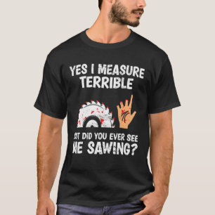 Camiseta Carpintería de carpintero de madera para hombres