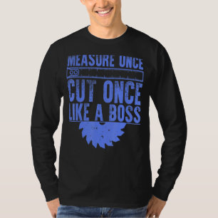 Camiseta Carpintería de carpintero de papá de los hombres d