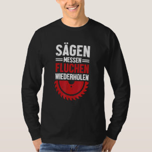 Camiseta Carpintería de carpinteros de escape para el comer