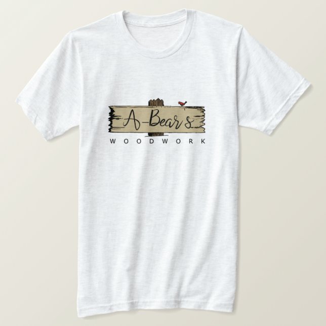 Camiseta Carpintería de los osos A (Anverso del diseño)