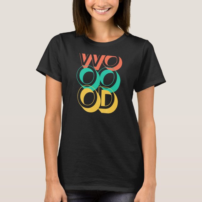 Camiseta Carpintería de madera (Anverso)