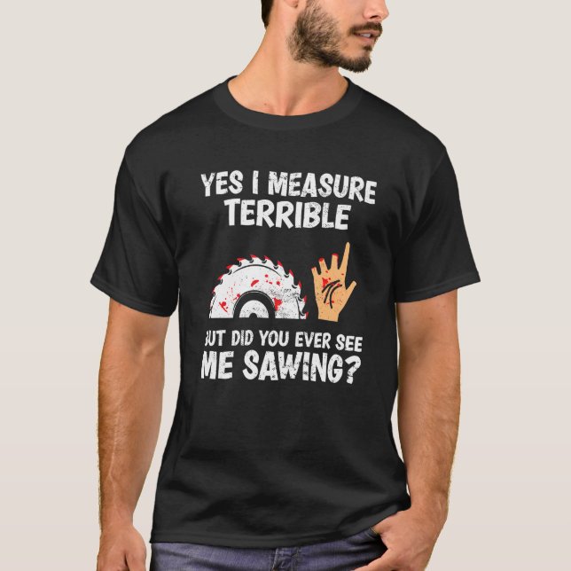 Camiseta Carpintería de madera Carpintero Carpintería (Anverso)