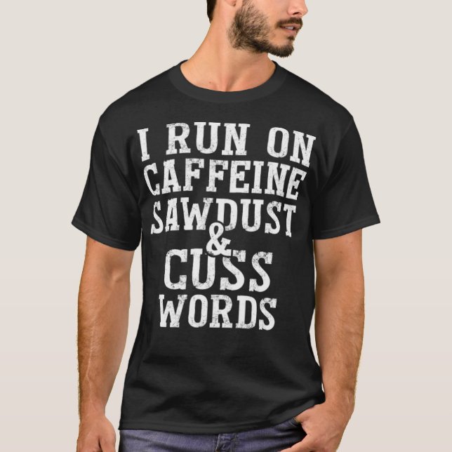 Camiseta Carpintería y donut gracioso de regalo (Anverso)