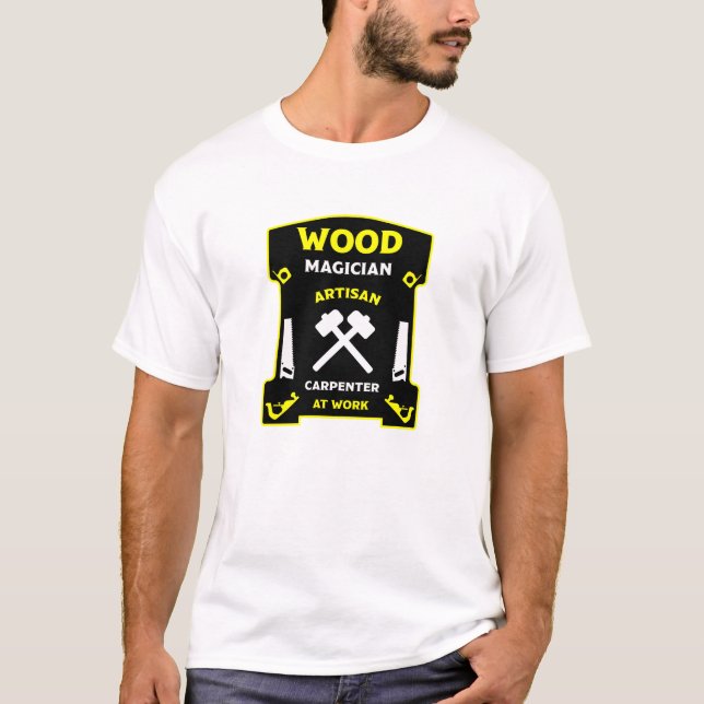 Camiseta Carpintería Y Madera (Anverso)
