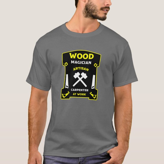 Camiseta Carpintería Y Madera (Anverso)