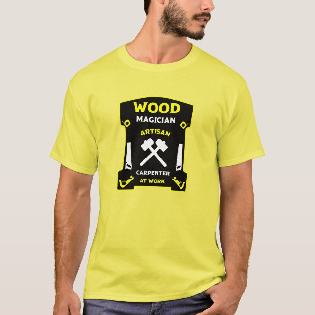 Camiseta Carpintería Y Madera (Anverso)