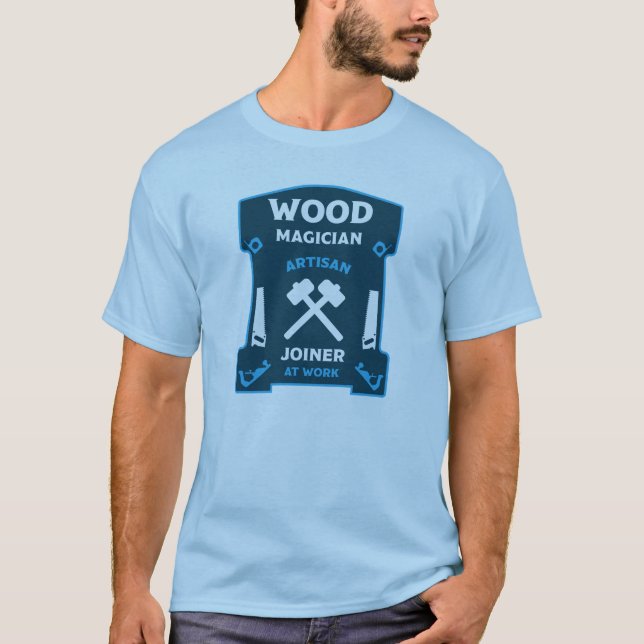 Camiseta Carpintería Y Regalo De Maquinaria (Anverso)