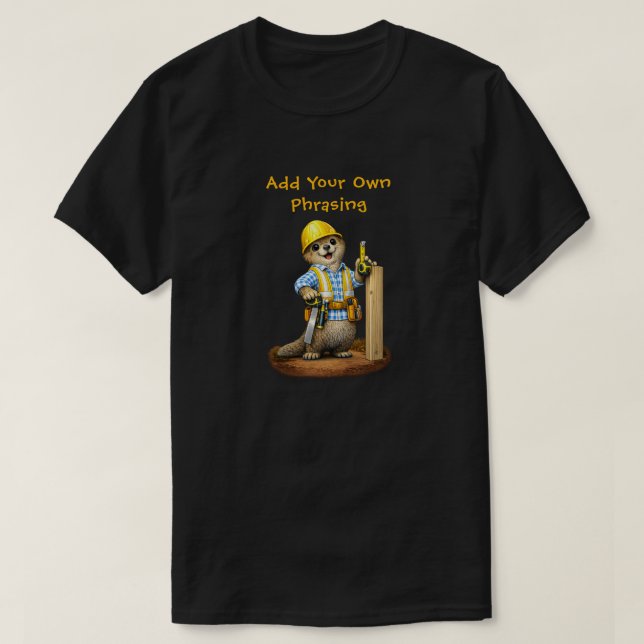Camiseta "Carpintero" (Diseño del anverso)