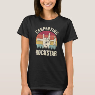 Camiseta Carpintero carpintero carpintero retro maderero