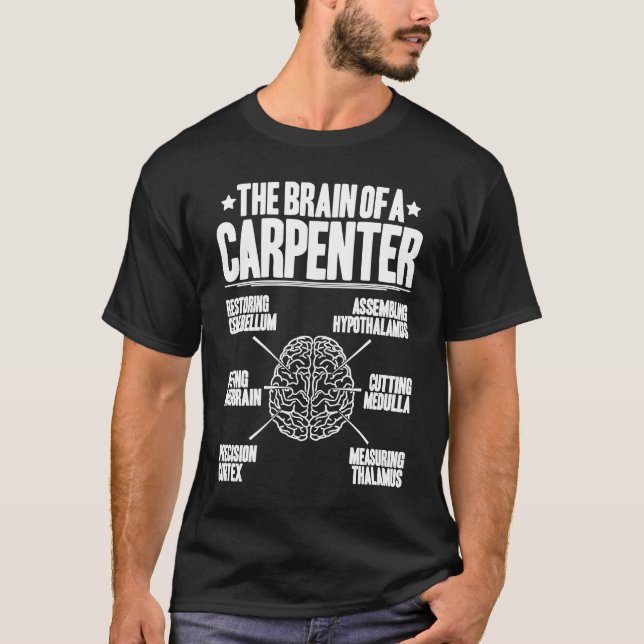 Camiseta Carpintero cerebral típico (Anverso)