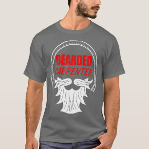Camiseta Carpintero con barba 1