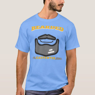 Camiseta Carpintero con barba 3