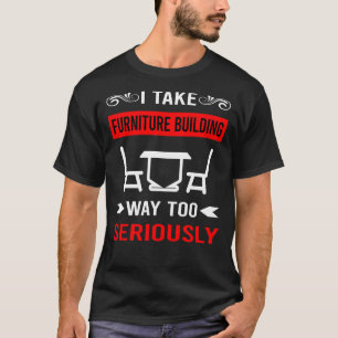 Camiseta Carpintero de carpintería del constructor de muebl