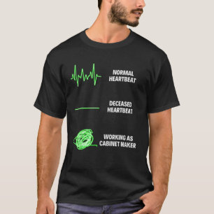 Camiseta Carpintero de creador de gabinete de trabajadores