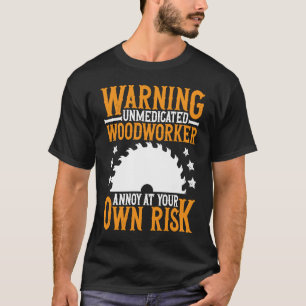 Camiseta Carpintero de madera para hombres