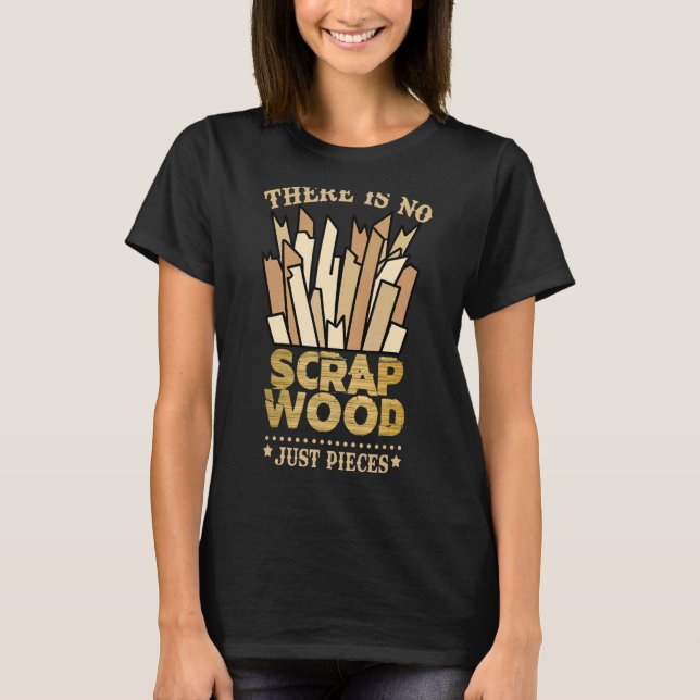 Camiseta Carpintero de madera Woodwork Woodworo (Anverso)