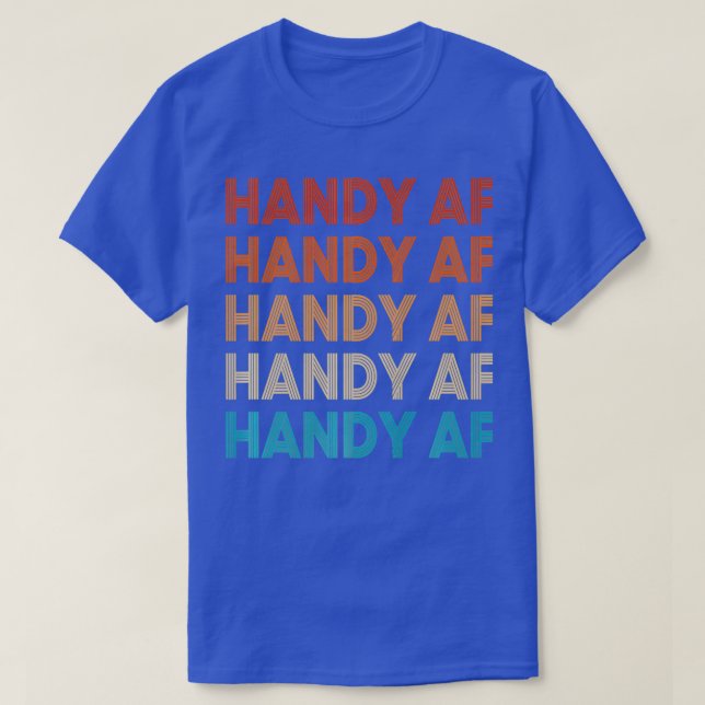 Camiseta Carpintero del contratista de herramientas de mano (Diseño del anverso)
