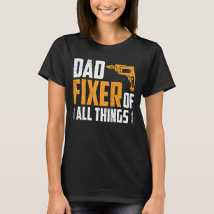 Camiseta Carpintero del contratista de la fijación de papá 