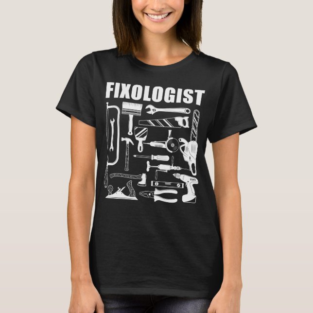 Camiseta Carpintero Fixólogo Artesano de Madera Artesano de (Anverso)