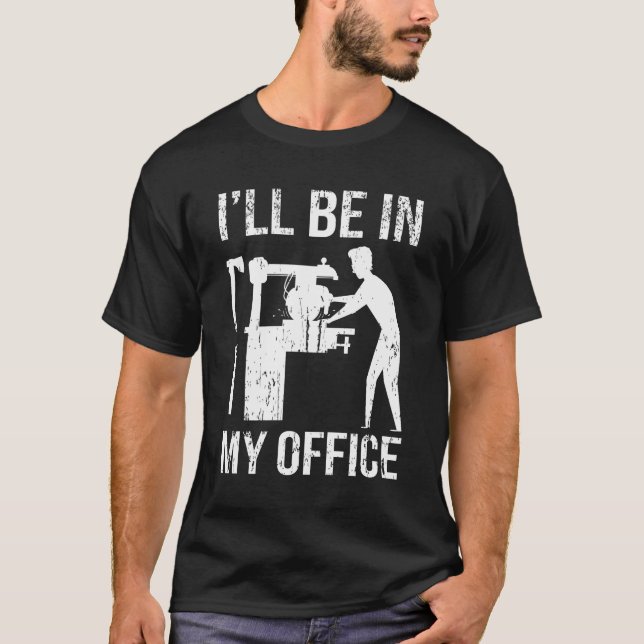 Camiseta  Carpintero gracioso papa artesana de humor (Anverso)