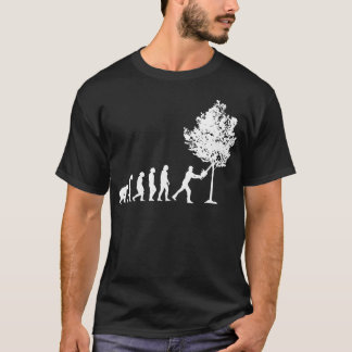 Camiseta Carpintero Leñador Evolución Carpintería
