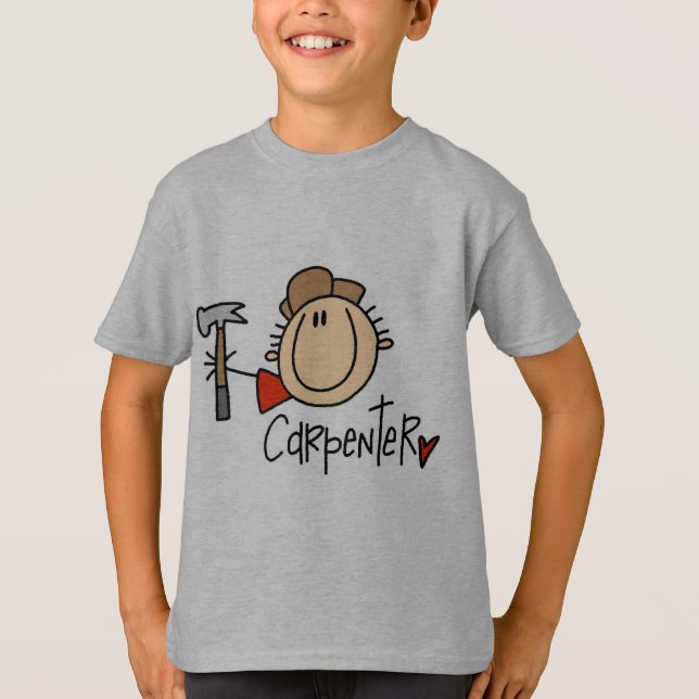 Camiseta Carpintero masculino (Anverso)