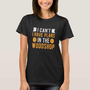 Camiseta Carpintero Para Hombres Lechador De Madera
