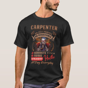 Camiseta Carpintero Sin Padres Ricos Sin Asistencia Sin Man