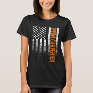 Camiseta Carpintero WoodWork de la Unión Americana de Bande