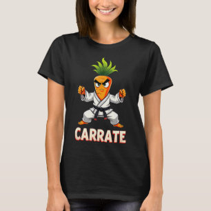 Camiseta Carrate Karate Zanahoria Estudiantes de Mma Entren