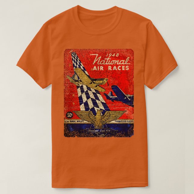 Camiseta Carrera aérea nacional (Diseño del anverso)