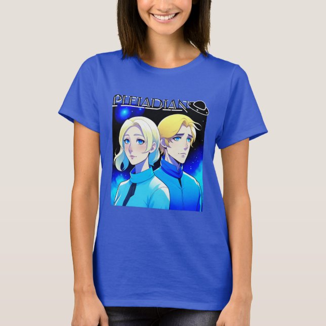 Camiseta Carrera Alien Pleiadian y OVNI (Anverso)