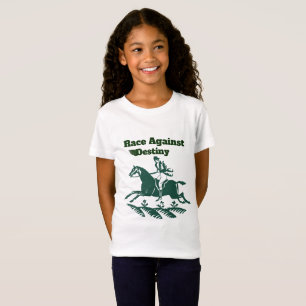 Camiseta Carrera Contra el Destino – Gráfico Ecuestre Vinta