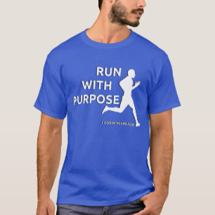 Camiseta Carrera cristiana con un propósito moderno Inspira