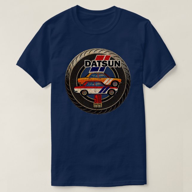 Camiseta Carrera Datsun 510 (Diseño del anverso)