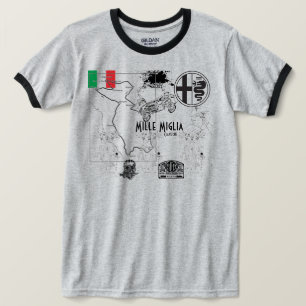 Camiseta Carrera de Alfa Romeo Mille Miglia