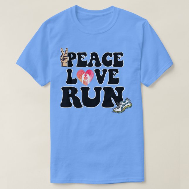 Camiseta Carrera de amor por la paz (Diseño del anverso)