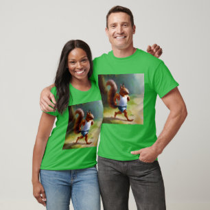 Camiseta Carrera de ardillas