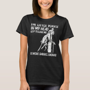 Camiseta Carrera de barriles genial para mujeres hombres Ro