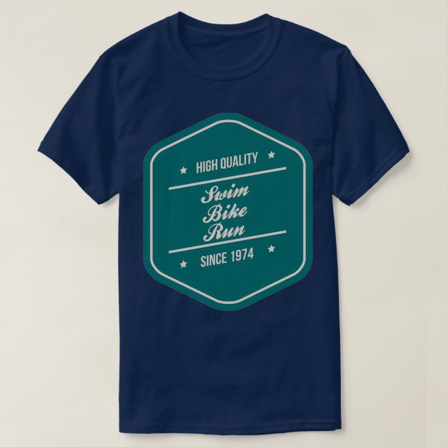 Camiseta Carrera de bicicleta de alta calidad en triatlón (Diseño del anverso)