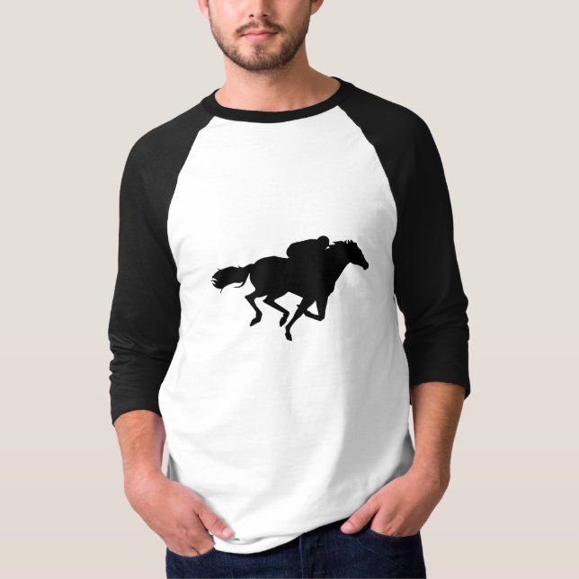 Camiseta Carrera de caballos (Anverso)