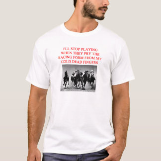 Camiseta carrera de caballos