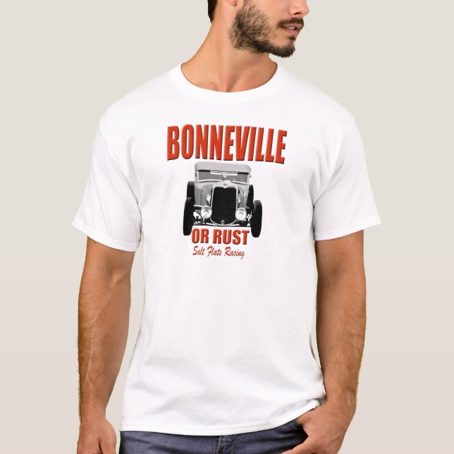 Camiseta carrera de caballos de la sal de bonneville (Anverso)