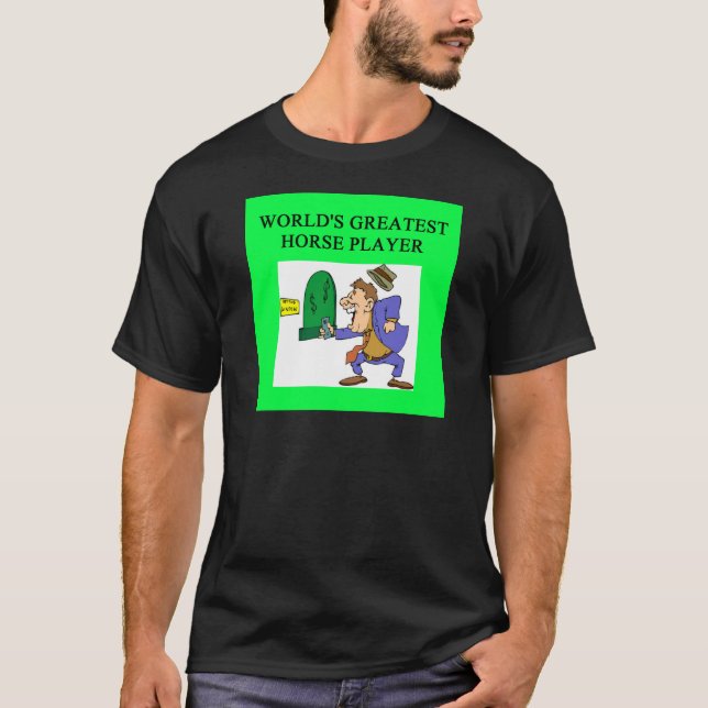 Camiseta carrera de caballos excelente (Anverso)