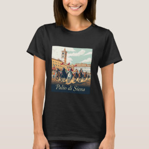 Camiseta Carrera de caballos Palio di Siena